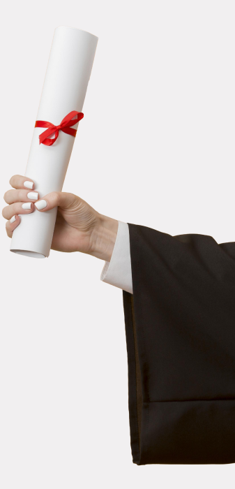 Hand With Diploma